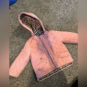 Burberry toddler jacket